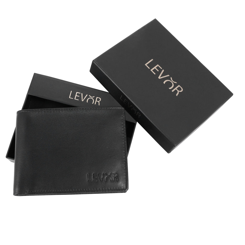 Premium Black Leather Wallet for Men